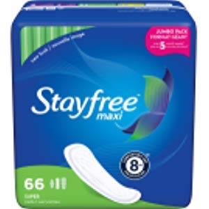 Stayfree Maxi 日常用护垫 66个装