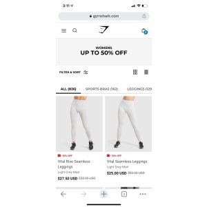 五折Gymshark Sale | Up To 50% Off | Official Store
