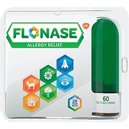 Allergy Relief Nasal Spray, 24 Hour Non Drowsy Allergy Medicine, Metered Nasal Spray - 72 Sprays