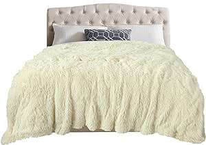 Amazon.com: TOONOW Extra Fuzzy Faux Fur Blanket Twin Size 70&quot;x78&quot;, Reversible Lightweight Plush Fuzzy Cozy Soft Blankets and Throws