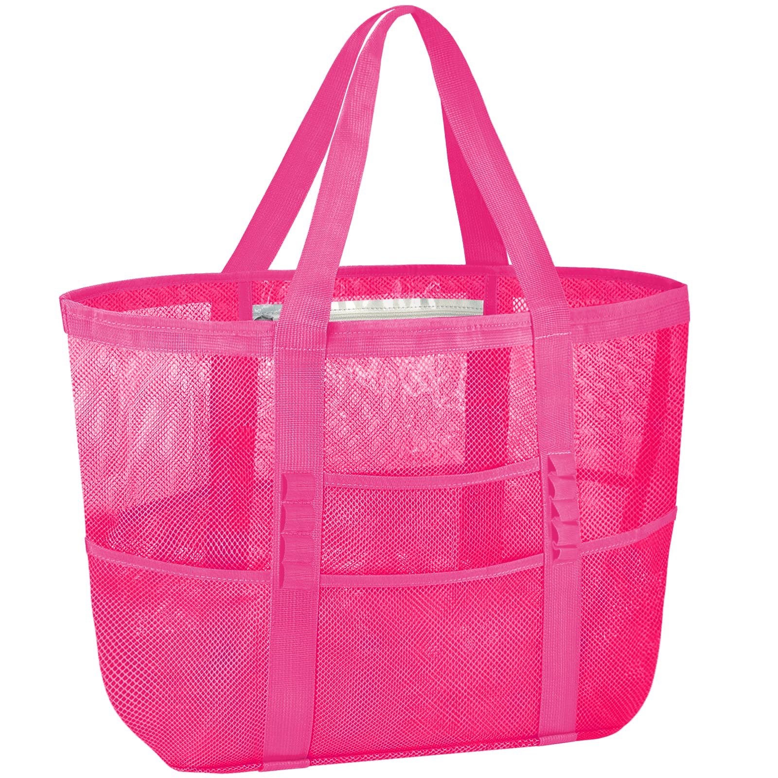 Amazon.com: BALEINE Large Beach Bag Pool Bags, Mesh Beach Tote for Toys, Towel, flip flops, Black : Clothing, Shoes & Jewelry