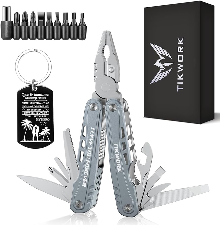 Gifts for Him Boyfriend Husband,24-in-1 Multi tool "I LOVE YOU",Christmas Valentines Day Gifts for Him,Anniversary Birthday Gift Idea,Survival Tools for Climbing,Camping,Cycling,Hunting - Amazon.com