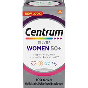 Centrum Silver Women's Multivitamin for Women 50 Plus 100 Count