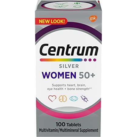 Silver Women's Multivitamin for Women 50 Plus 100 Count