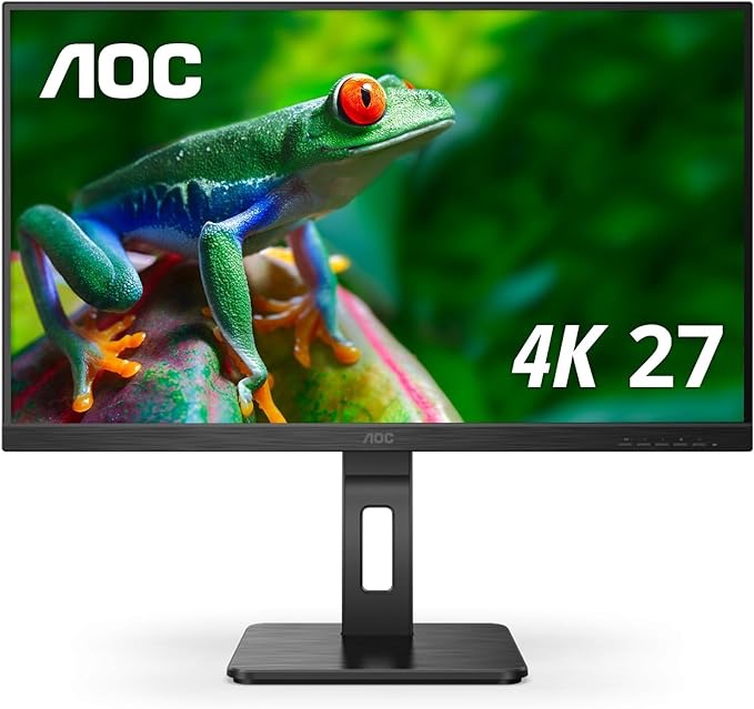 Amazon.com: AOC U27P2CA 27" 4K HDR IPS USB-C KVM 显示器