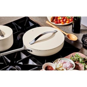 $355.5 Cookware Set | Pan & Lid Storage Solution | PTFE-Free | Caraway搪瓷不粘锅套装
