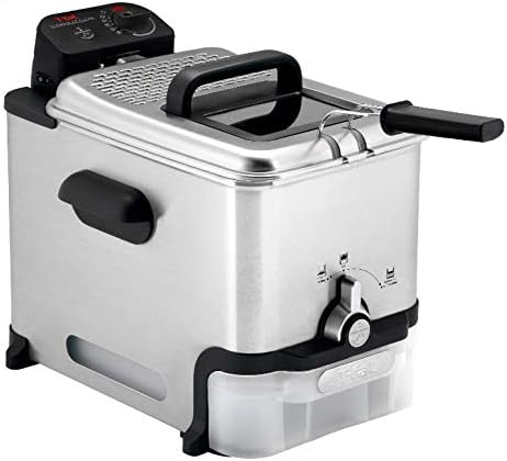 Amazon.com: T-fal 3.5L Deep Fryer with Basket, 1700W, Oil Filtration, Temp Control, Digital Timer, Dishwasher Safe Parts: Home &amp; Kitchen