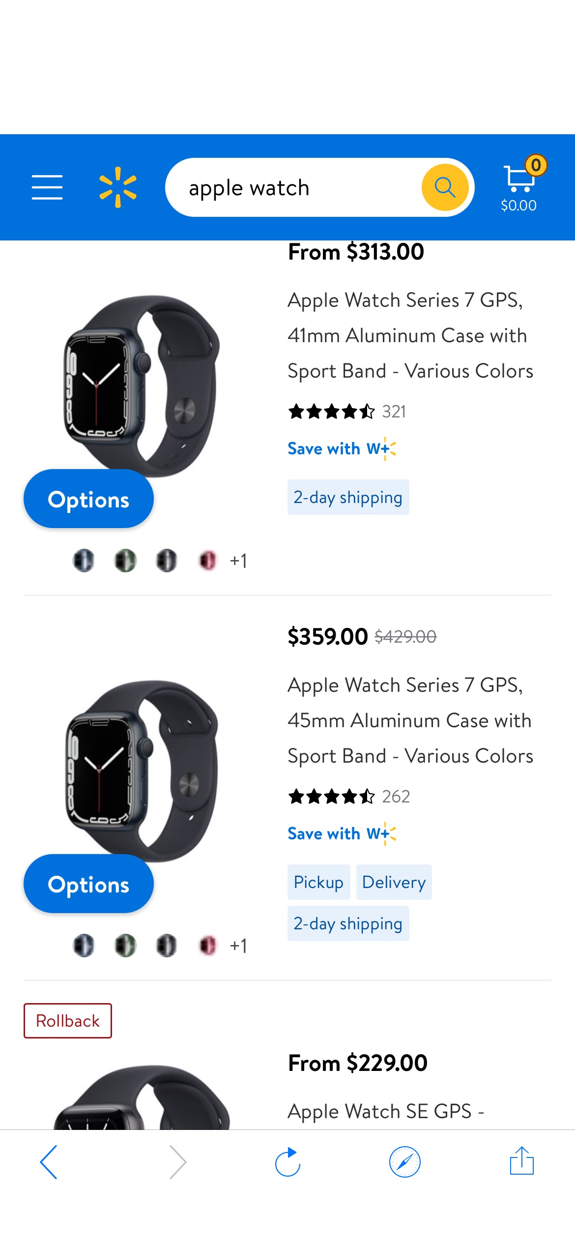 All Apple Watches - Walmart.com 苹果手表
