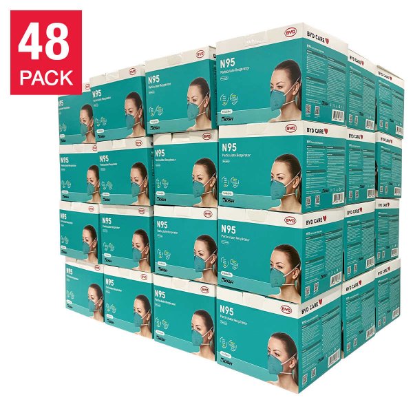 N95 Particulate Respirator Disposable Face Mask, 960 Count (48 x 20 Count Boxes)