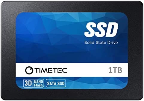 Amazon.com: Timetec 1TB SSD 3D NAND TLC SATA III 6Gb/s 2.5 Inch 7mm (0.28") 800TBW Read Speed Up to 550 MB/s SLC Cache Performance Boost Internal Solid State Drive 固态硬盘