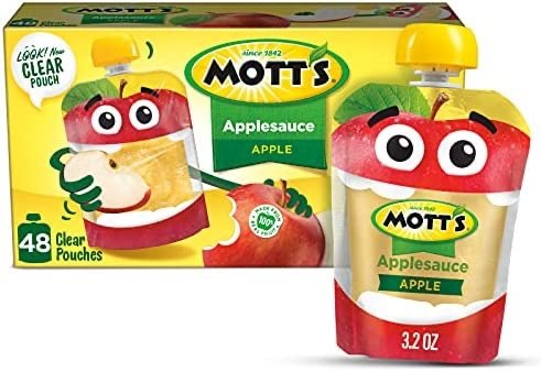 Mott's 苹果泥3.2oz 48个