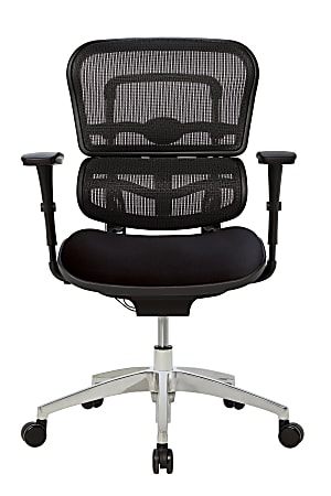 WorkPro 12000 系列人体工学中背椅-黑色