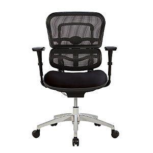 $299.99 WorkPro 12000 系列人体工学中背椅-黑色