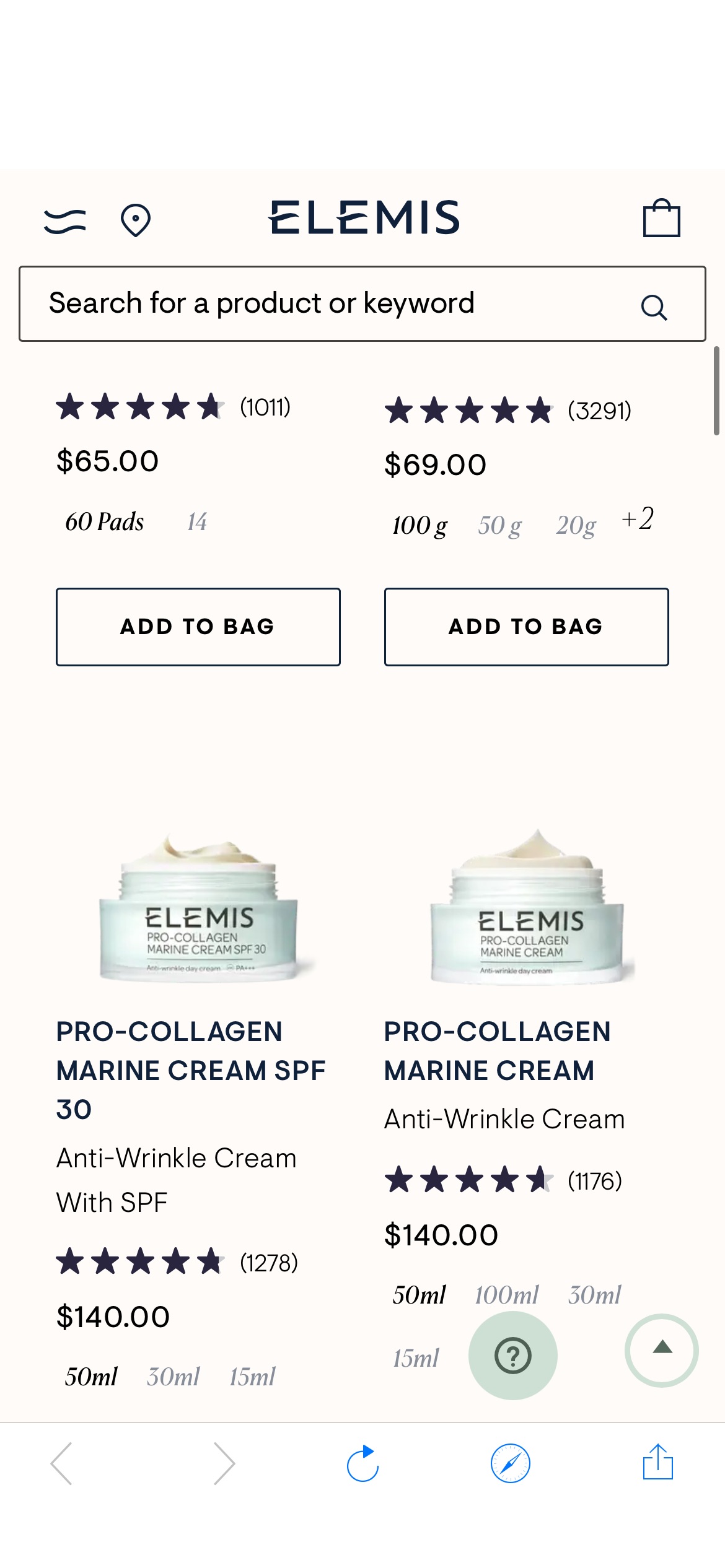 A Free Pro-Collagen Pair Gift With Purchase ELEMIS：当你花费100美元以上时，2个免费的Pro-Collagen眼部产品（价值130美元）！

我们给您的礼物包括1个全尺寸的Pro-Collagen眼部复活面膜和1个迷你Pro-Collagen Vitality眼霜。

您的有限时间使用代码REVIVE