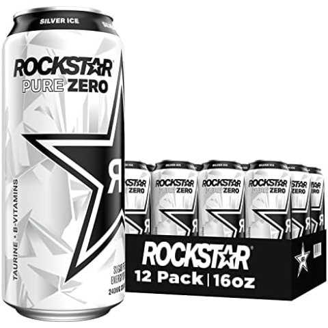 Rockstar 无糖能量饮料8oz 12罐