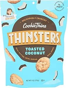 Thinsters Cookies 烤椰子口味饼干4oz