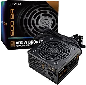 EVGA 600 Ba, 80 Plus Bronze 600w, Power Supply