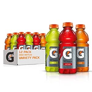 Amazon.com : Gatorade Thirst Quencher Sports Drink, Variety Pack, 20oz Bottles, 12 Pack, Electrolytes for Rehydration : Grocery &amp; Gourmet Food