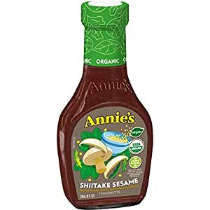 Annie's Shiitake Sesame Vinaigrette Salad Dressing, Non-GMO, 8 fl oz