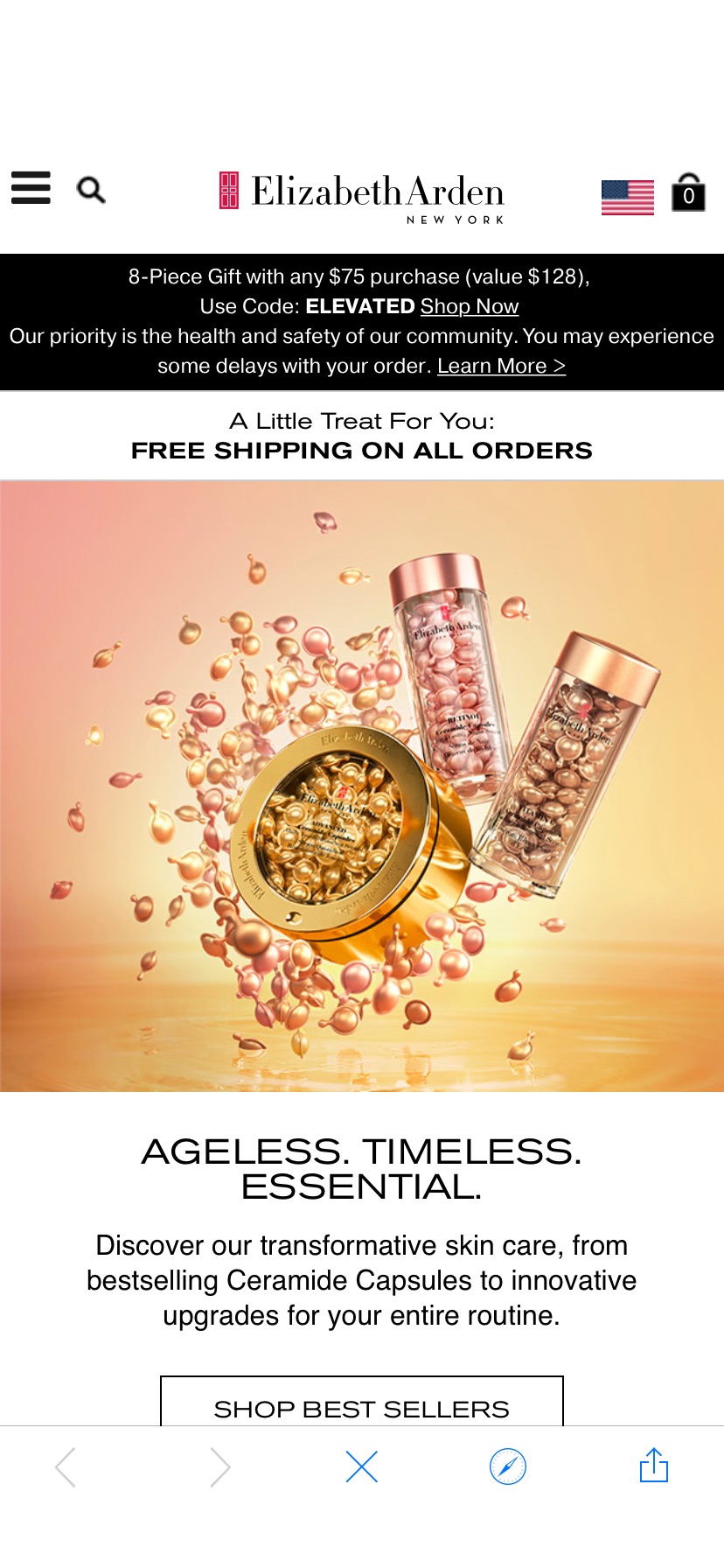 Elizabeth Arden Makeup, Skincare, Perfume & Gifts | Official Site雅顿