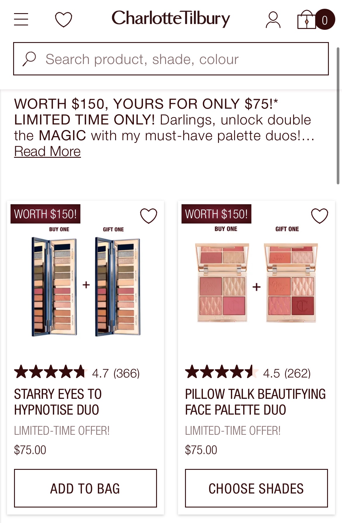 Charlotte Tilbury Cosmetics: 15% Off Your First Order & Free Shipping | Charlotte Tilbury