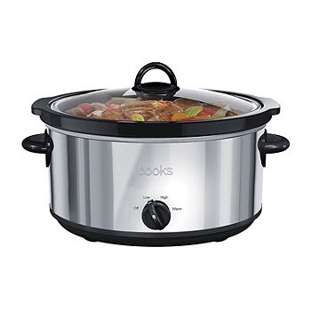 Cooks 6-Qt. Stainless Steel Slow Cooker 慢炖锅- JCPenney