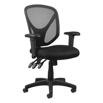 办公椅四折Realspace MFTC 200 Task Chair Black - Office Depot