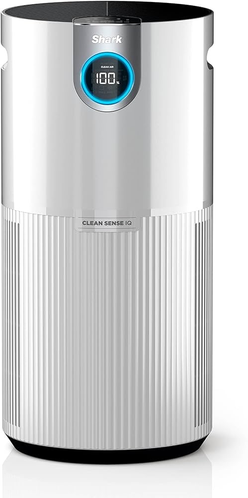 Amazon.com: Shark HP201 Clean Sense Air Purifier MAX for Home, Allergies, HEPA Filter, 1000 Sq Ft, Large Room, Kitchen, Captures 99.98% of Particles, Pollutants, Dust, Smoke, Allergens & Cooking Smell