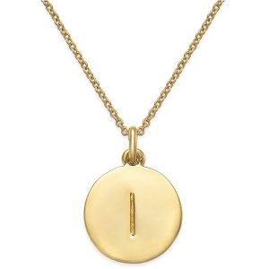 $19.42 kate spade new york 12k 字母钱币项链