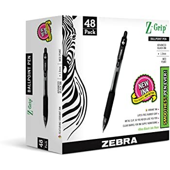 Pen Z-Grip 伸缩圆珠笔1.0mm 黑色48支