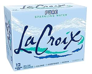 Amazon.com: LaCroix Sparkling Water, Pure, 12 Fl Oz (pack of 12) : Grocery &amp; Gourmet Food