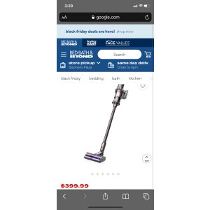 $399 Dyson Cyclone V10 Animal Cordless Stick Vacuum 戴森吸尘器