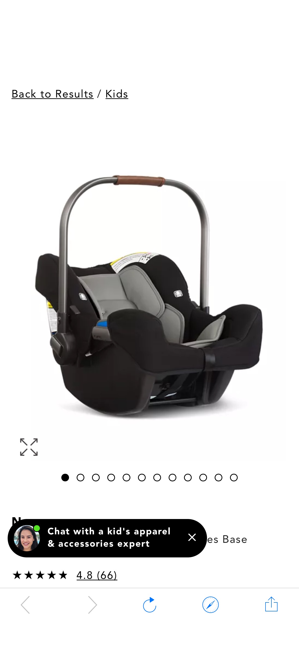 Nuna PIPA™ Infant Car Seat + PIPA™ Series Base | Bloomingdale's婴儿安全座椅