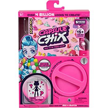 Amazon.com: Capsule Chix Sweet Circuits Collection, 4.5 inch Doll with Capsule Machine