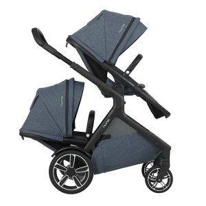 Nuna Demi Grow Stroller & Sibling Seat Double Stroller