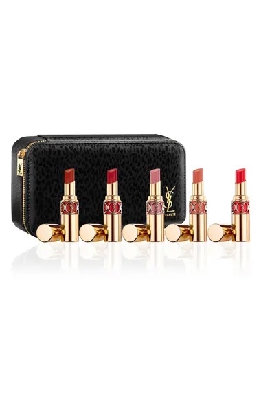 Yves Saint Laurent 唇膏5支装Rouge Volupte Shine Lipstick Set (USD $195 Value) | Nordstrom