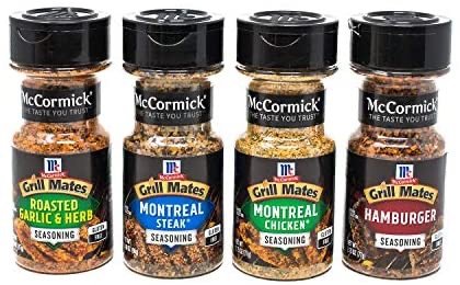 McCormick Grill Mates Spices, Everyday Grilling Variety Pack  4 Count