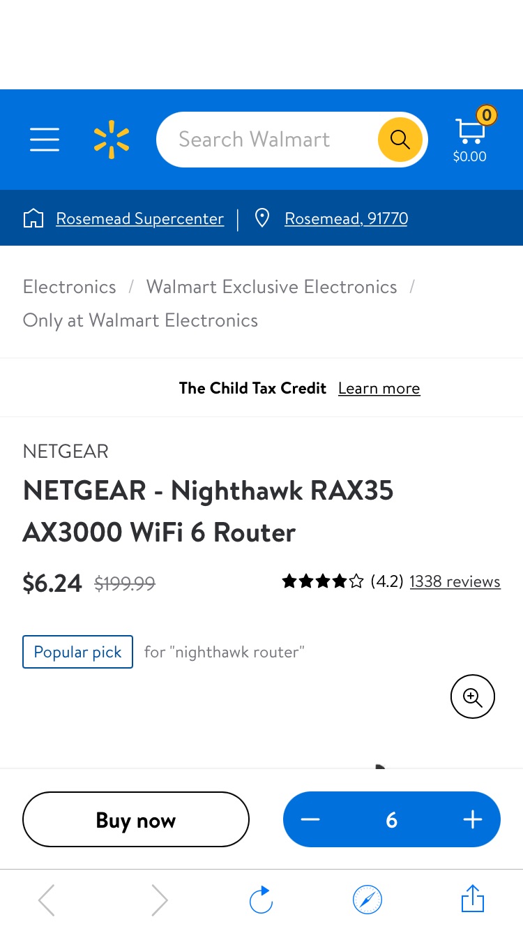 NETGEAR - Nighthawk RAX35 AX3000 WiFi 6 Router - 路由器