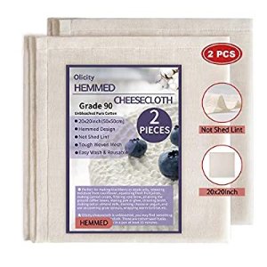 Olicity Cheesecloth, 20x20 Inch