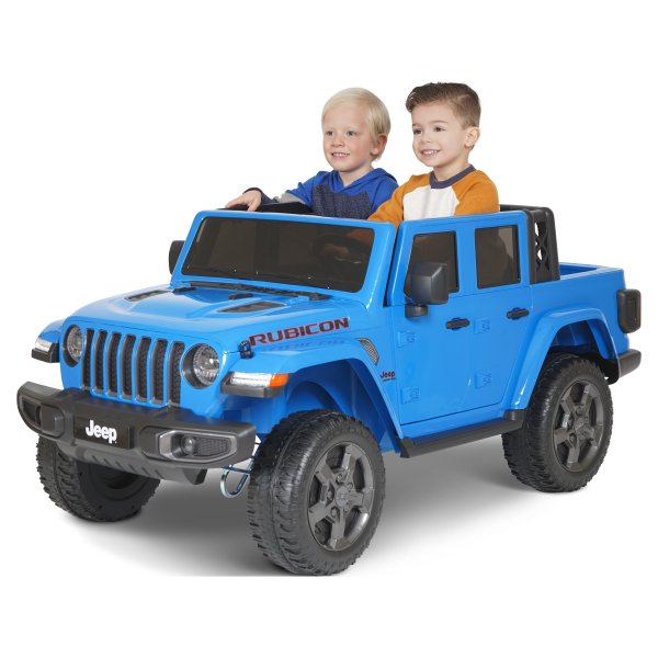 12V儿童 Jeep 角斗士双人电动骑行车，超级梦幻圣诞大礼