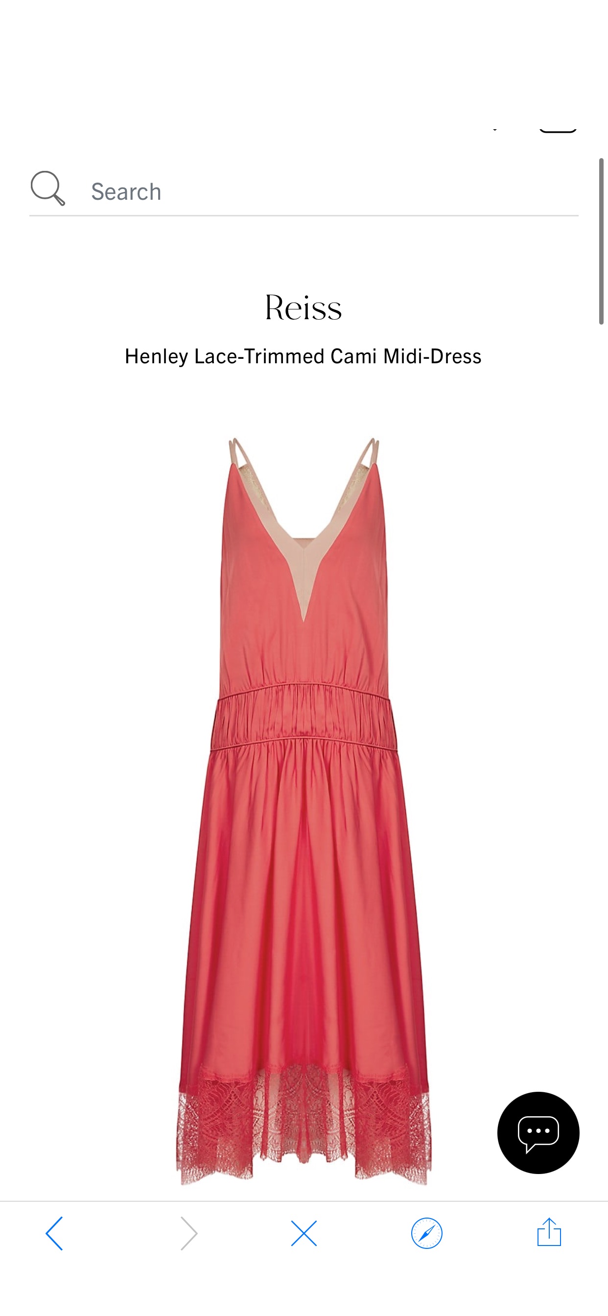 Shop Reiss Henley Lace-Trimmed Cami Midi-Dress | Saks Fifth Avenue
连衣裙