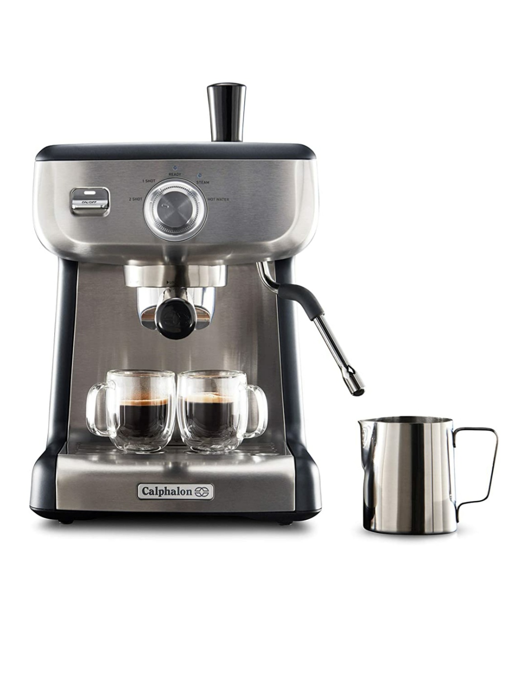 Amazon.com: Calphalon BVCLECMP1 Temp iQ Espresso Machine 咖啡機