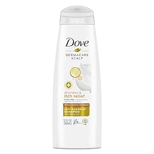 Amazon.com: Dove DermaCare Anti Dandruff Shampoo for Dry, Itchy Scalp Dryness and Itch Relief Dry Scalp Treatment with Pyrithione Zinc 12 oz : Everything Else