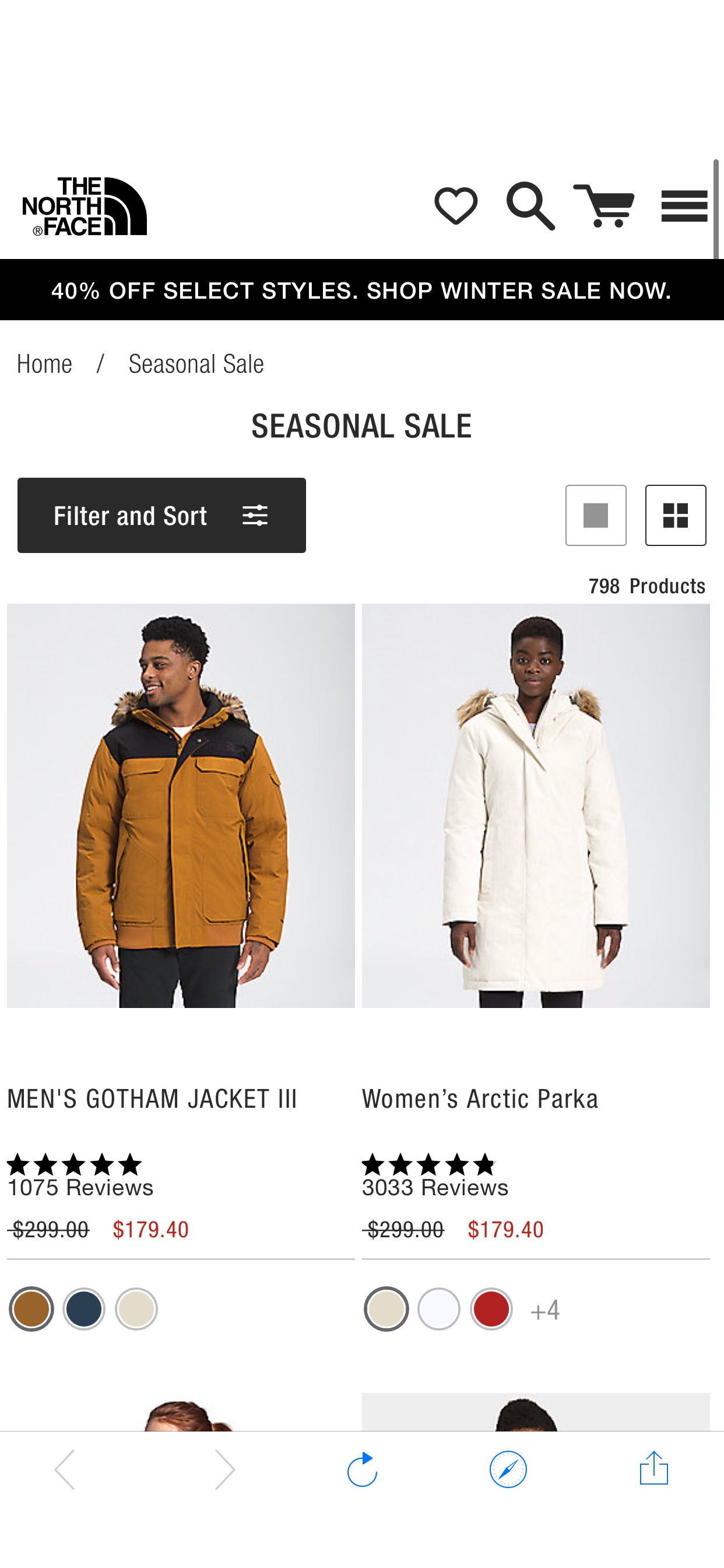 The North Face 超多新款特价Winter Sale | End of Season Clearance