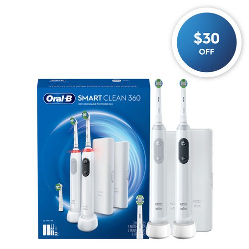 Smart Clean 360 电动牙刷 2件套
