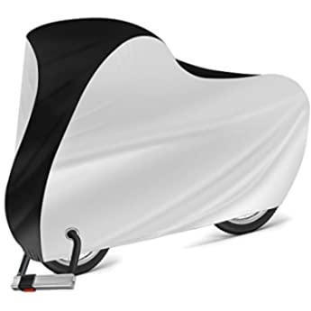 Amazon.com : Bike Cover, Waterproof Outdoor Bicycle Cover with Lock Hole for Mountain Road Bikes : Sports & Outdoors自行车罩