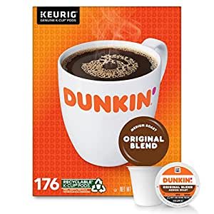 Original Blend Medium Roast Coffee, 176 Keurig K-Cup Pods