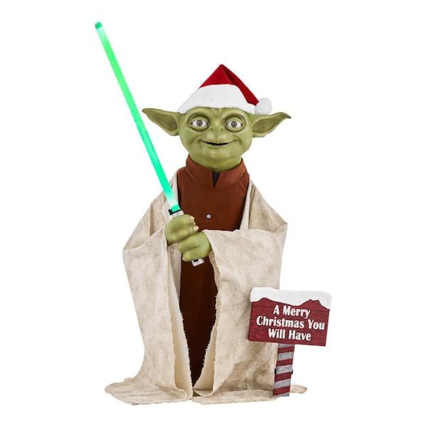 Star Wars 3.5 ft. Animated LED Seasonal Yoda