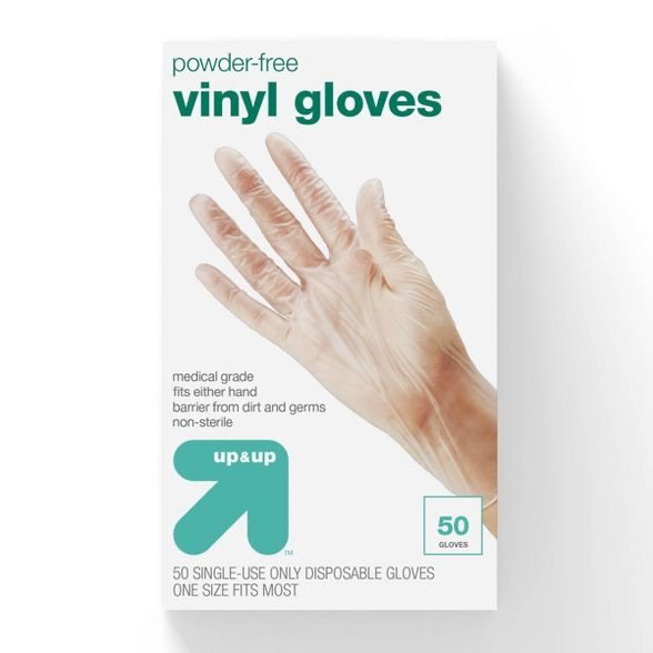 Vinyl Exam Gloves 一次性手套 50个装