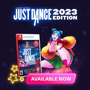 《Just Dance 2023》实体下载码 全平台同价
